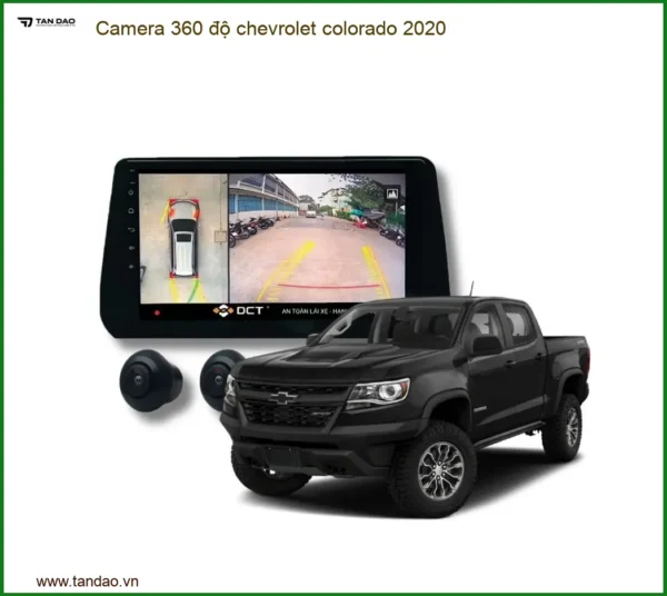 Camera 360 độ Chevrolet Colorado 2020 - Địa Chỉ Lắp Đặt Chính Hãng TPHCM