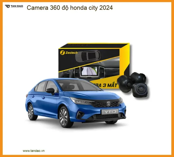 Camera 360 độ Honda City 2024 - Trung Tâm Lắp Đặt Uy Tín TPHCM
