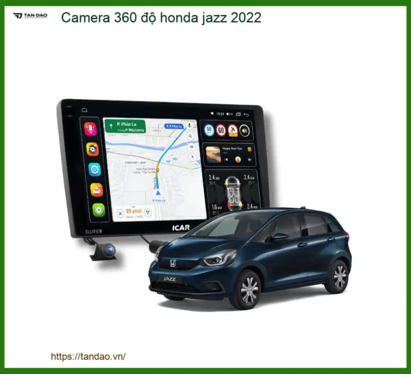 Camera 360 độ Honda Jazz 2022