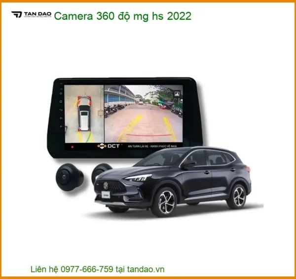 Camera 360 độ tích hợp cho xe MG HS 2022 - Địa Chỉ Lắp Đặt Uy Tín TPHCM