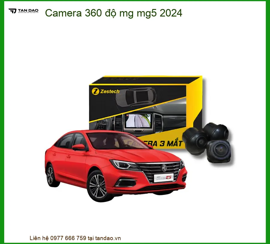 Camera 360 độ MG MG5 2024 - Trung Tâm Nâng Cấp Camera 360 Chính Hãng TPHCM