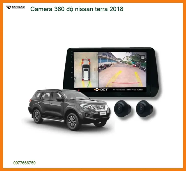 Camera 360 độ Nissan Terra 2018 - Trung Tâm Gắn Uy Tín Giá Tốt TPHCM