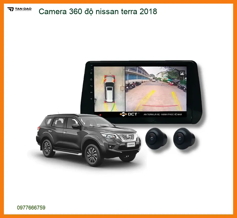 Camera 360 độ Nissan Terra 2018 - Trung Tâm Gắn Uy Tín Giá Tốt TPHCM