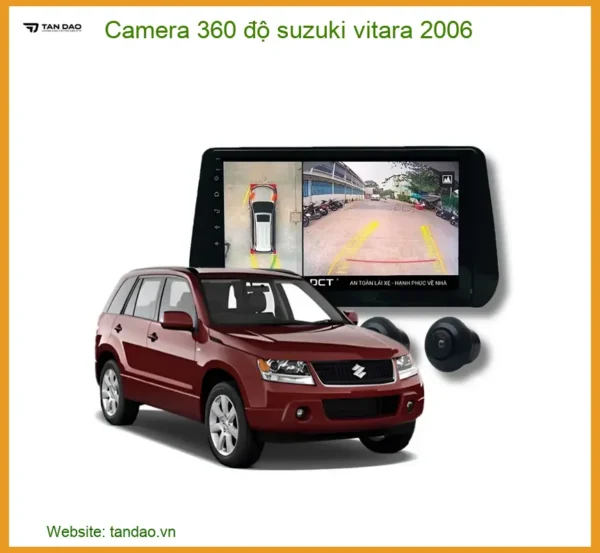 Camera 360 độ Suzuki Vitara 2006 - Địa Chỉ Lắp Đặt Chính Hãng TPHCM