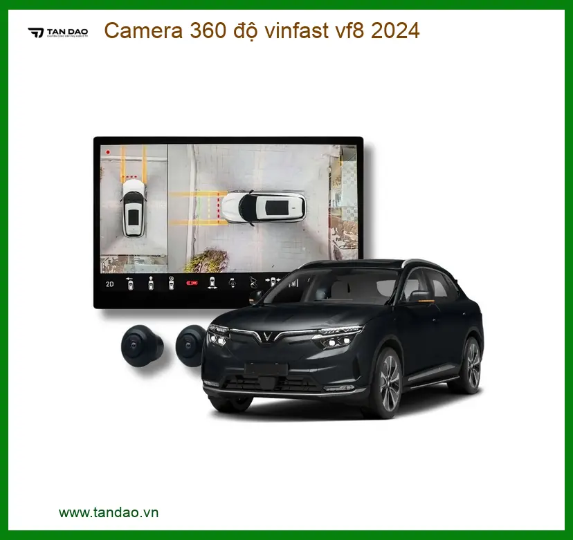 Camera 360 độ Vinfast VF8 2024 - Trung Tâm Nâng Cấp Chính Hãng TPHCM