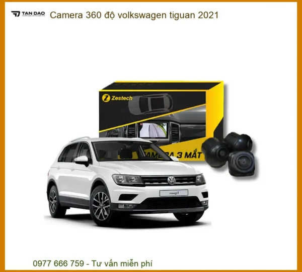Camera 360 độ Volkswagen Tiguan 2021 - Địa Chỉ Lắp Đặt Uy Tín TPHCM