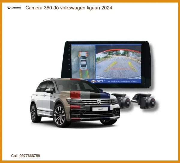 Camera 360 độ Volkswagen Tiguan 2024 - Nơi Gắn Uy Tín Giá Tốt TPHCM