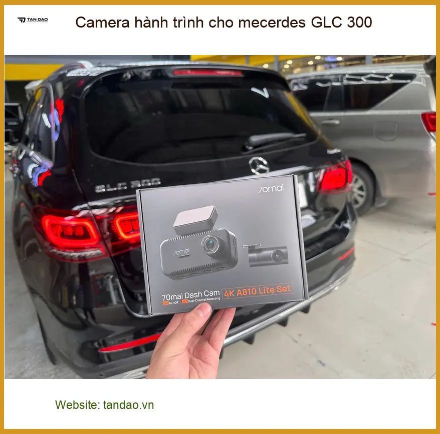 Anh Minh lắp camera hành trình Mercedes GLC 300 ở Quận 9 ảnh thực tế 5