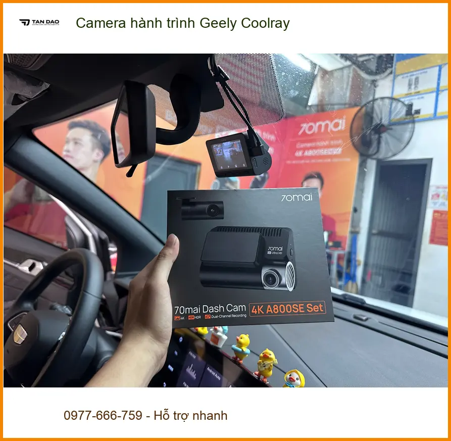 Anh Khang lắp camera hành trình Geely Coolray tại Quận 12 để ghi lại mọi hành trình ảnh thực tế 3
