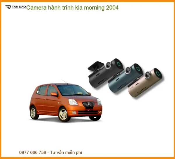 Camera Hành Trình Kia Morning 2004 - Địa Chỉ Lắp Đặt Chính Hãng TPHCM