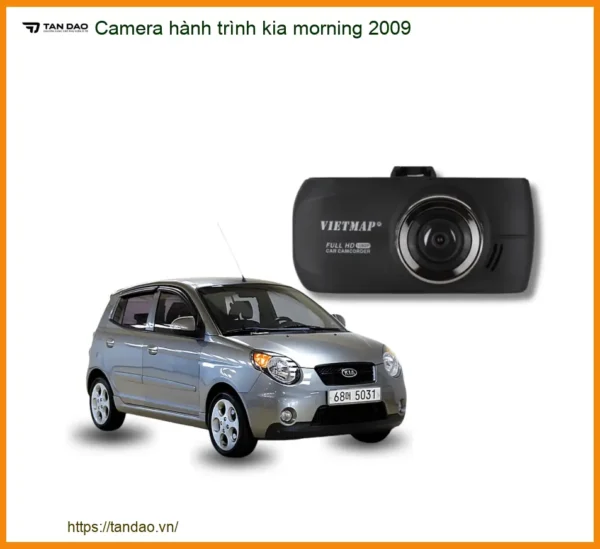 Camera hành trình Kia Morning 2009 - Trung Tâm Gắn Chính Hãng TPHCM