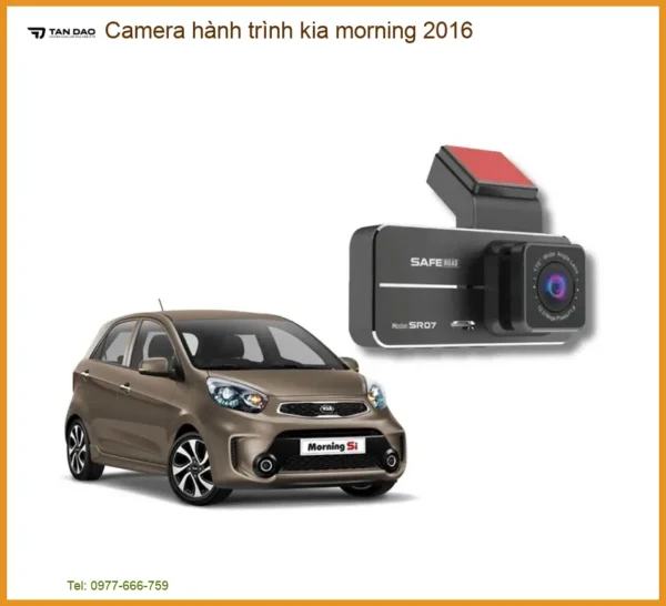 Camera Hành Trình Kia Morning 2016 - Trung Tâm Lắp Đặt Chính Hãng TPHCM