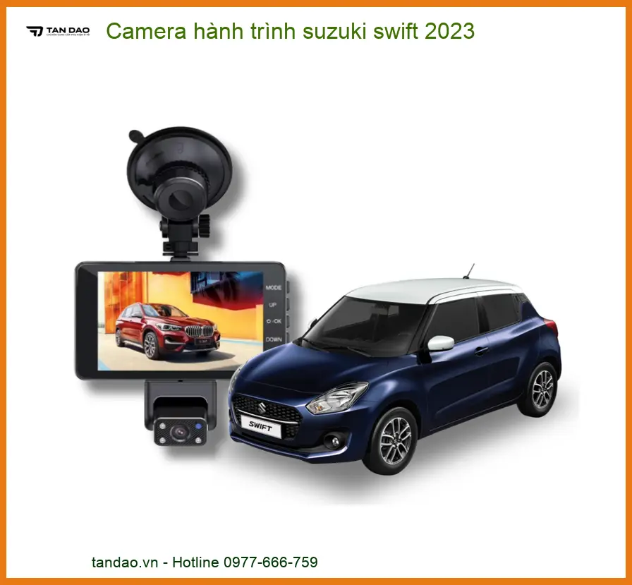 Camera hành trình Suzuki Swift 2023 - Địa Chỉ Lắp Đặt Uy Tín TPHCM