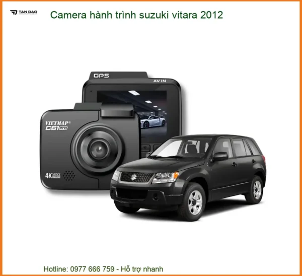 Camera Hành Trình Suzuki Vitara 2012 - Địa Chỉ Lắp Đặt Uy Tín TPHCM