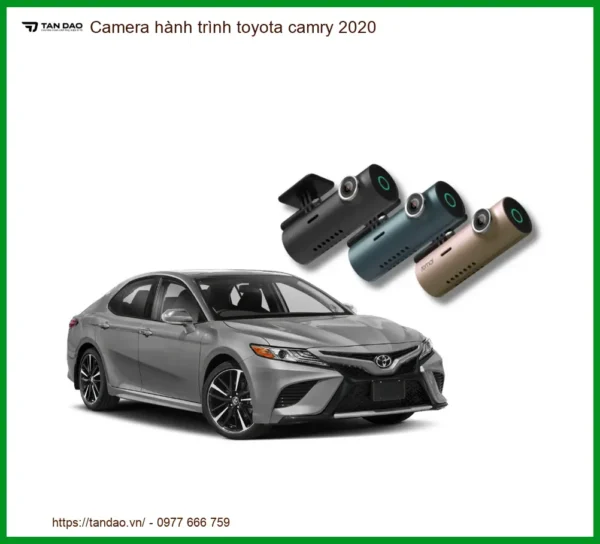 Camera hành trình Toyota Camry 2020 - Trung Tâm Lắp Đặt Uy Tín TPHCM