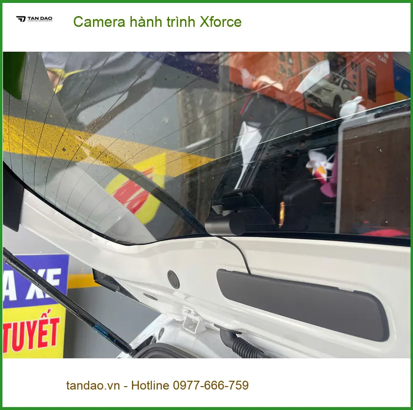 Anh Sĩ lắp Camera hành trình Xforce cho xe Honda tại Quận 9 ảnh thực tế 2