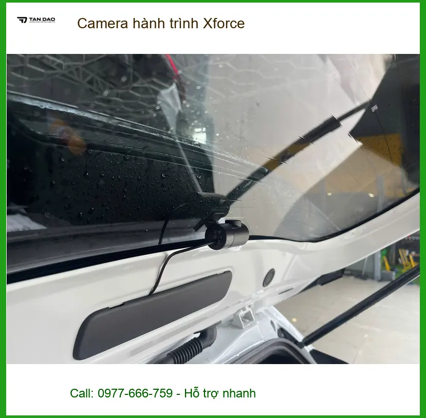 Anh Sĩ lắp Camera hành trình Xforce cho xe Honda tại Quận 9 ảnh thực tế 3