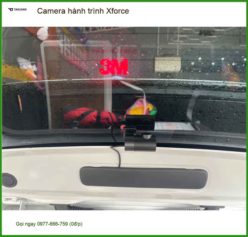 Anh Sĩ lắp Camera hành trình Xforce cho xe Honda tại Quận 9 ảnh thực tế 4