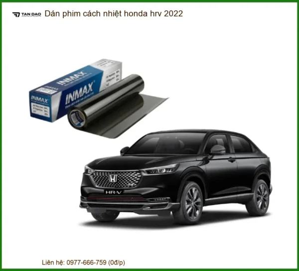 Dán Phim Cách Nhiệt Honda HRV 2022 - Đơn Vị Nâng Cấp Giá Tốt TPHCM