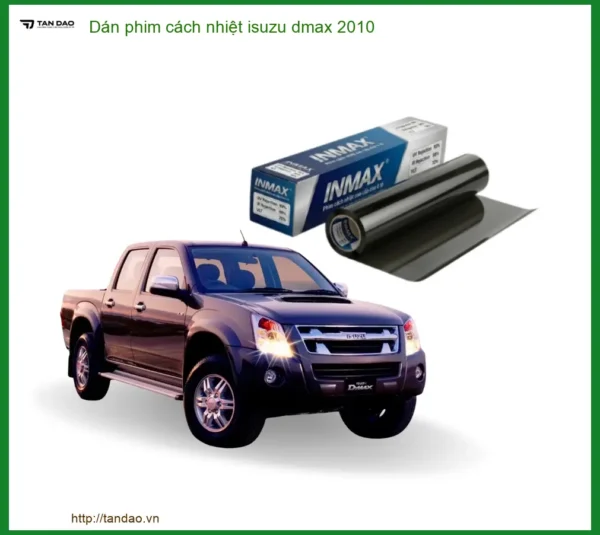 Dán Phim Cách Nhiệt Isuzu Dmax 2010 - Trung Tâm Thi Công Chính Hãng TPHCM