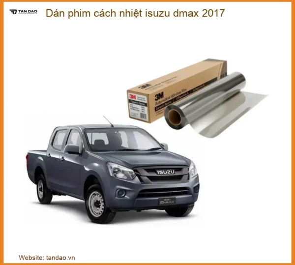 Dán Phim Cách Nhiệt Isuzu Dmax 2017 - Trung Tâm Lắp Đặt Uy Tín TPHCM