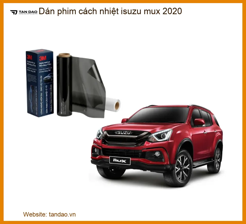 Dán Phim Cách Nhiệt Ô Tô Isuzu MU-X 2020 - Trung Tâm Lắp Đặt Uy Tín TPHCM