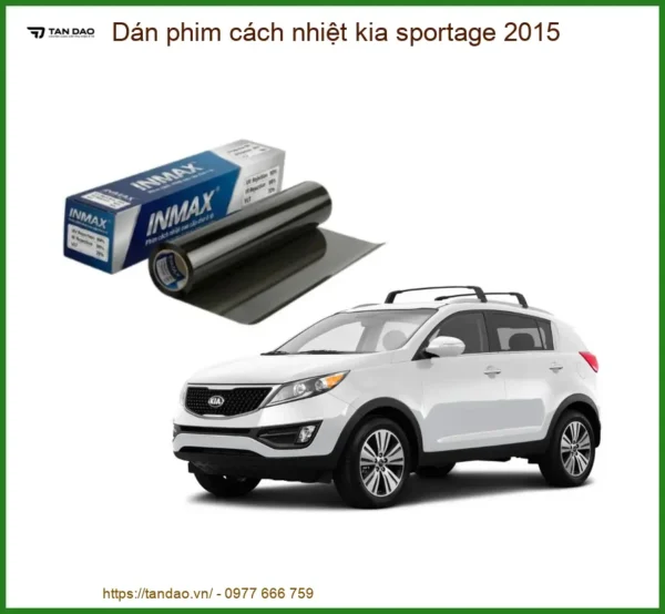 Dán Phim Cách Nhiệt Kia Sportage 2015 - Địa Chỉ Lắp Đặt Uy Tín TPHCM