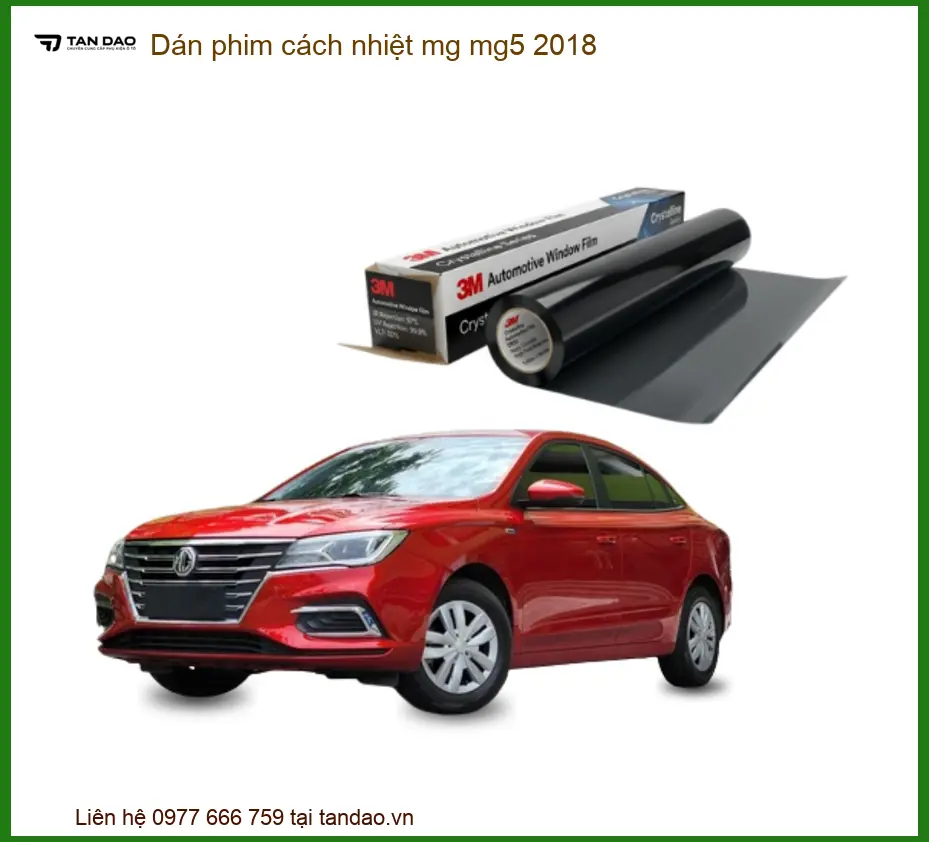 Dán Phim Cách Nhiệt MG MG5 2018 - Trung Tâm Lắp Đặt Chính Hãng TPHCM