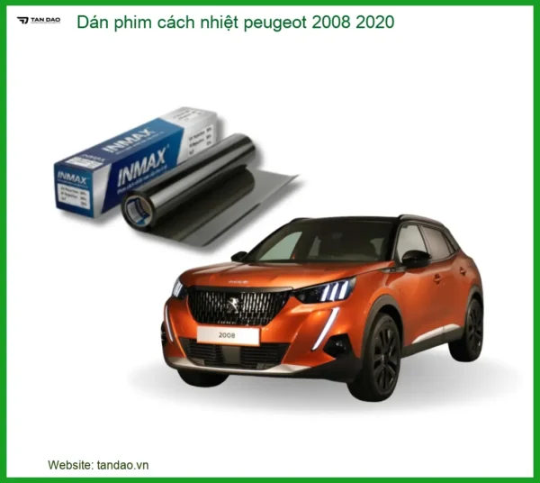Dán Phim Cách Nhiệt Peugeot 2008 2020 - Địa Chỉ Lắp Đặt Uy Tín TPHCM