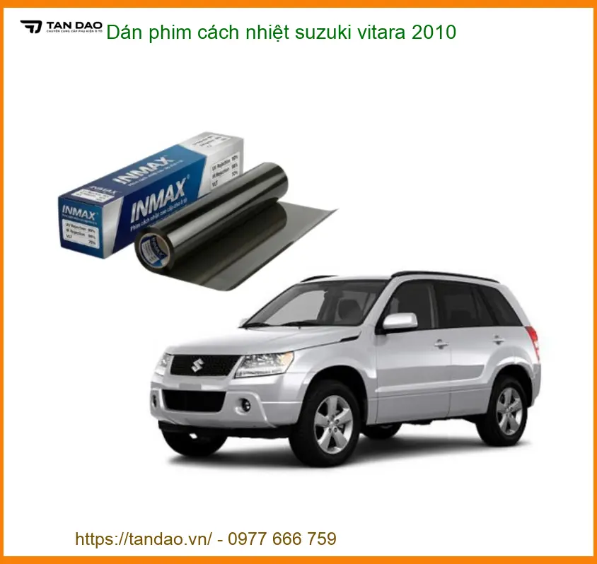 Dán Phim Cách Nhiệt Suzuki Vitara 2010 - Địa Chỉ Lắp Đặt Chính Hãng TPHCM