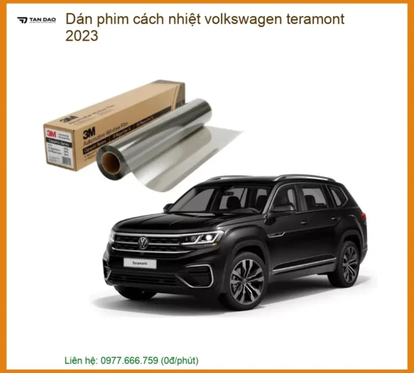 Dán Phim Cách Nhiệt Volkswagen Teramont 2023 - Địa Chỉ Lắp Đặt Uy Tín TPHCM