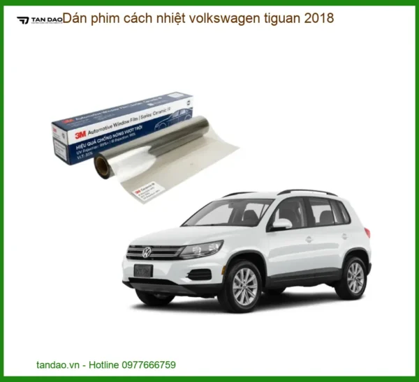 Dán Phim Cách Nhiệt Volkswagen Tiguan 2018 - Địa Chỉ Lắp Đặt Uy Tín TPHCM