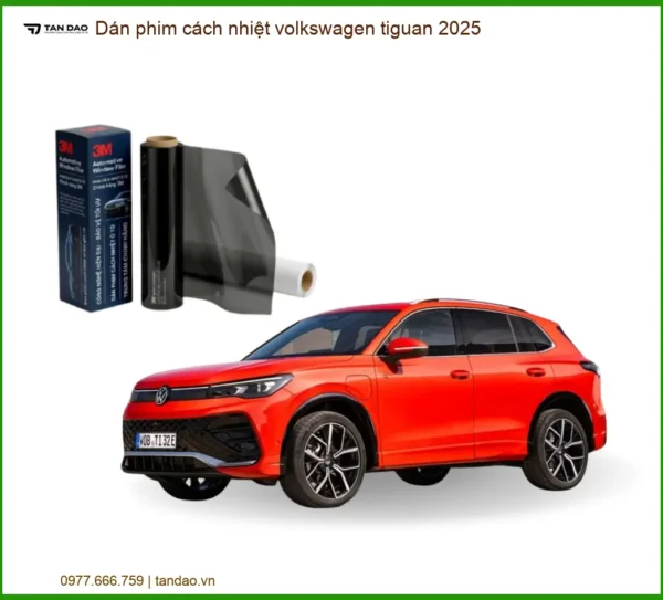 Dán Phim Cách Nhiệt Volkswagen Tiguan 2025 - Trung Tâm Lắp Đặt Uy Tín TPHCM