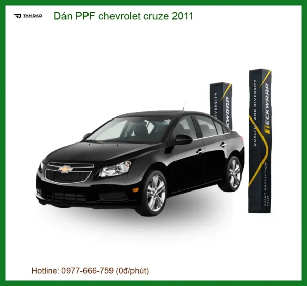 Dán PPF Chống Xước Chevrolet Cruze 2011 - Địa Chỉ Thi Công Cao Cấp TPHCM