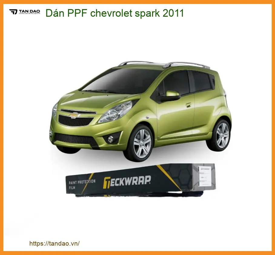 Dán PPF Chevrolet Spark 2011 - Địa Chỉ Lắp Đặt Uy Tín TPHCM