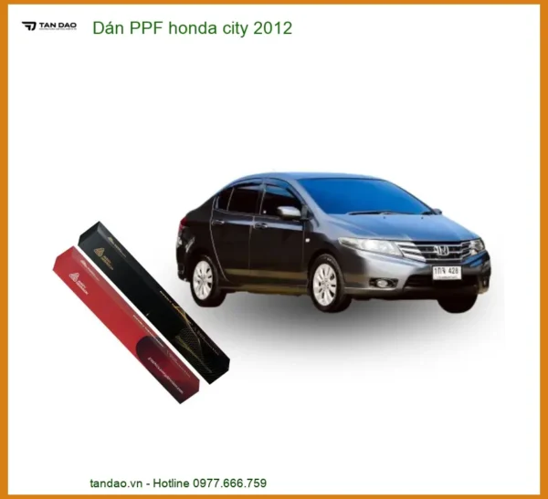 Dán PPF Honda City 2012 - Trung Tâm Thi Công PPF Chính Hãng Uy Tín TPHCM