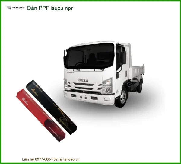 Dán PPF Isuzu NPR - Địa Chỉ Thi Công Uy Tín TPHCM