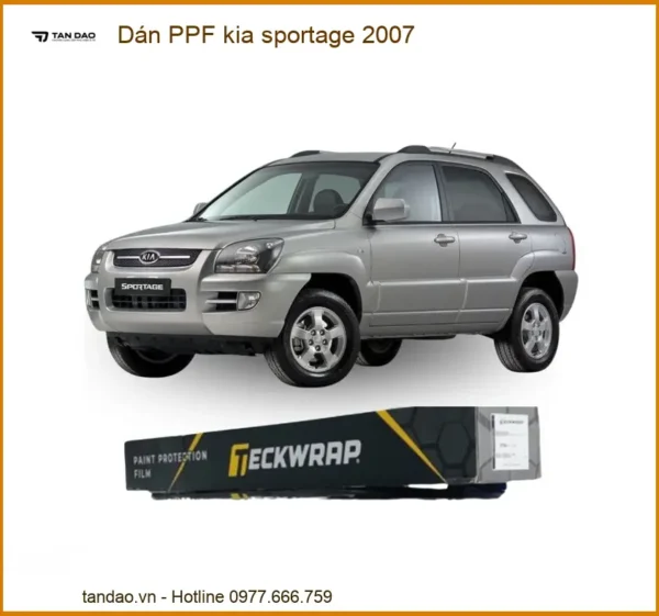 Dán PPF Kia Sportage 2007 - Địa Chỉ Lắp Đặt Uy Tín TPHCM