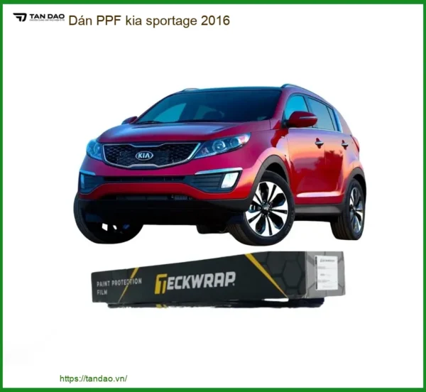 Dán PPF Bảo Vệ Sơn Xe Kia Sportage 2016 - Địa Chỉ Thi Công Uy Tín TPHCM