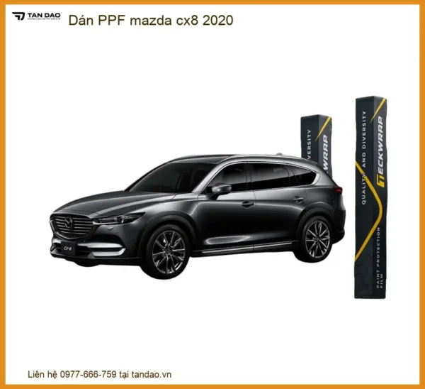 Dán PPF Mazda CX8 2020 - Địa Chỉ Chuyên Thi Công PPF Xe Hơi Uy Tín TPHCM
