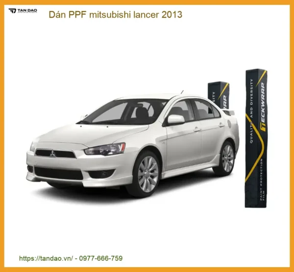 Dán PPF Mitsubishi Lancer 2013 - Trung Tâm Thi Công Cao Cấp Giá Tốt TPHCM