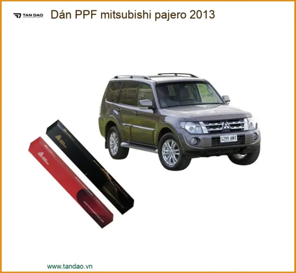 Dán PPF Bảo Vệ Sơn Mitsubishi Pajero 2013 - Trung Tâm Lắp Đặt Chính Hãng TPHCM