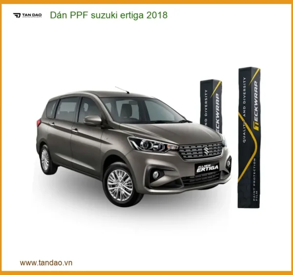 Dán Phim PPF Bảo Vệ Sơn Suzuki Ertiga 2018 - Trung Tâm Thi Công Cao Cấp TPHCM