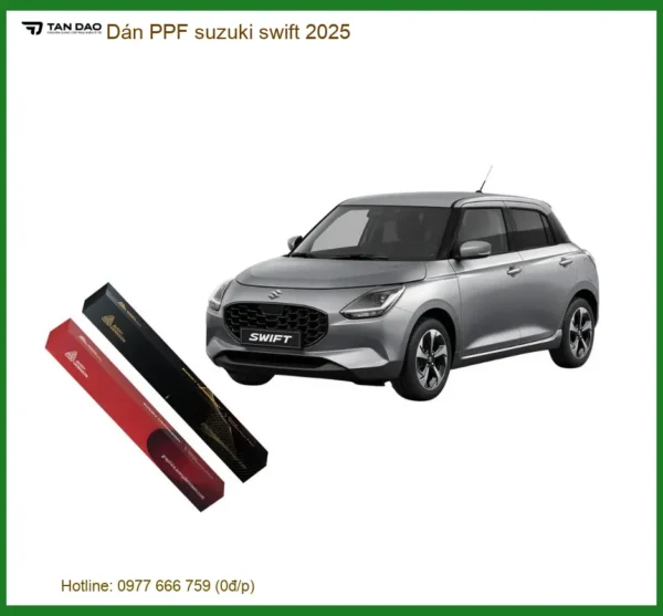 Dán Phim PPF Bảo Vệ Sơn Suzuki Swift 2025 - Địa Chỉ Lắp Đặt Chính Hãng Giá Tốt TPHCM