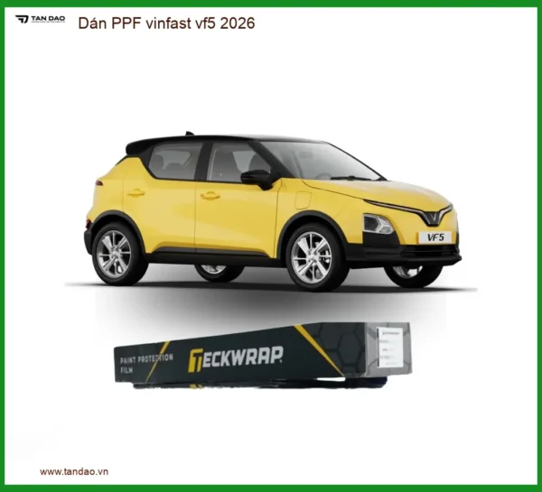 Dán PPF VinFast VF5 2026 - Địa Chỉ Dán PPF Chính Hãng Giá Tốt TPHCM