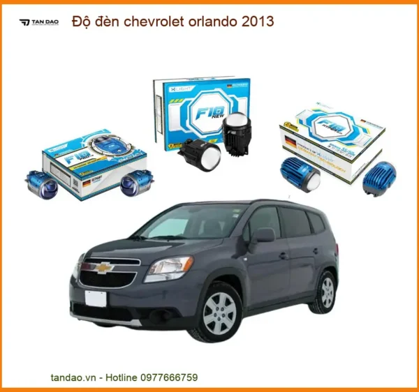 Độ Đèn Chevrolet Orlando 2013 - Địa Chỉ Nâng Cấp Uy Tín TPHCM