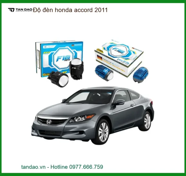 Độ Đèn LED Honda Accord 2011 - Trung Tâm Nâng Cấp Uy Tín TPHCM