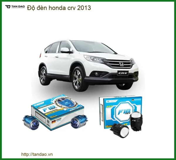 Dịch Vụ Độ Đèn LED Bi Xenon Honda CRV 2013 - Địa Chỉ Lắp Đặt Chính Hãng TPHCM