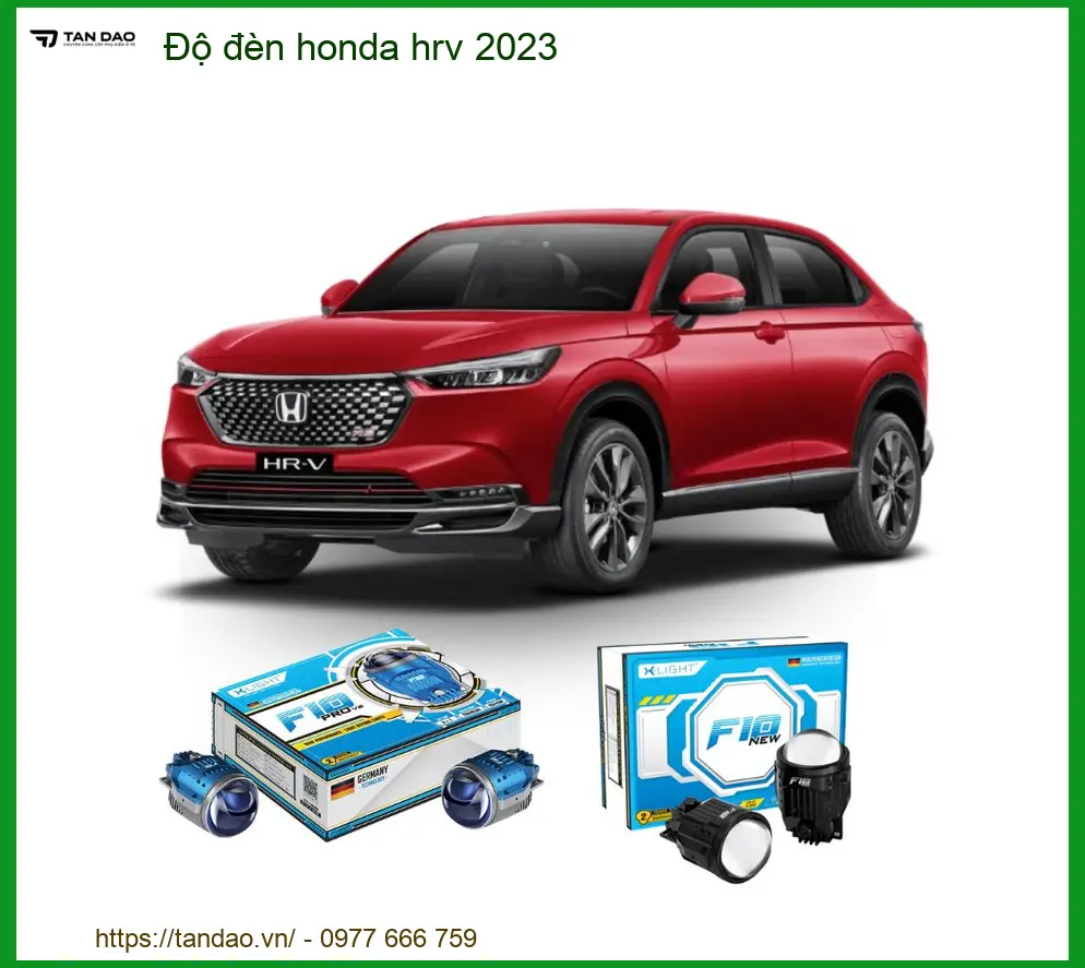 Độ đèn Bi LED Laser Honda HR-V 2023 - Trung Tâm Nâng Cấp Đèn Giá Tốt TPHCM