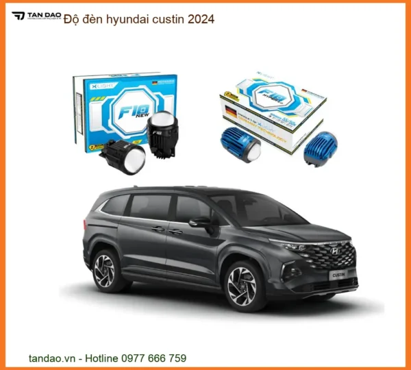 Độ đèn bi gầm Hyundai Custin 2024 - Trung Tâm Độ Đèn Chuyên Nghiệp TPHCM